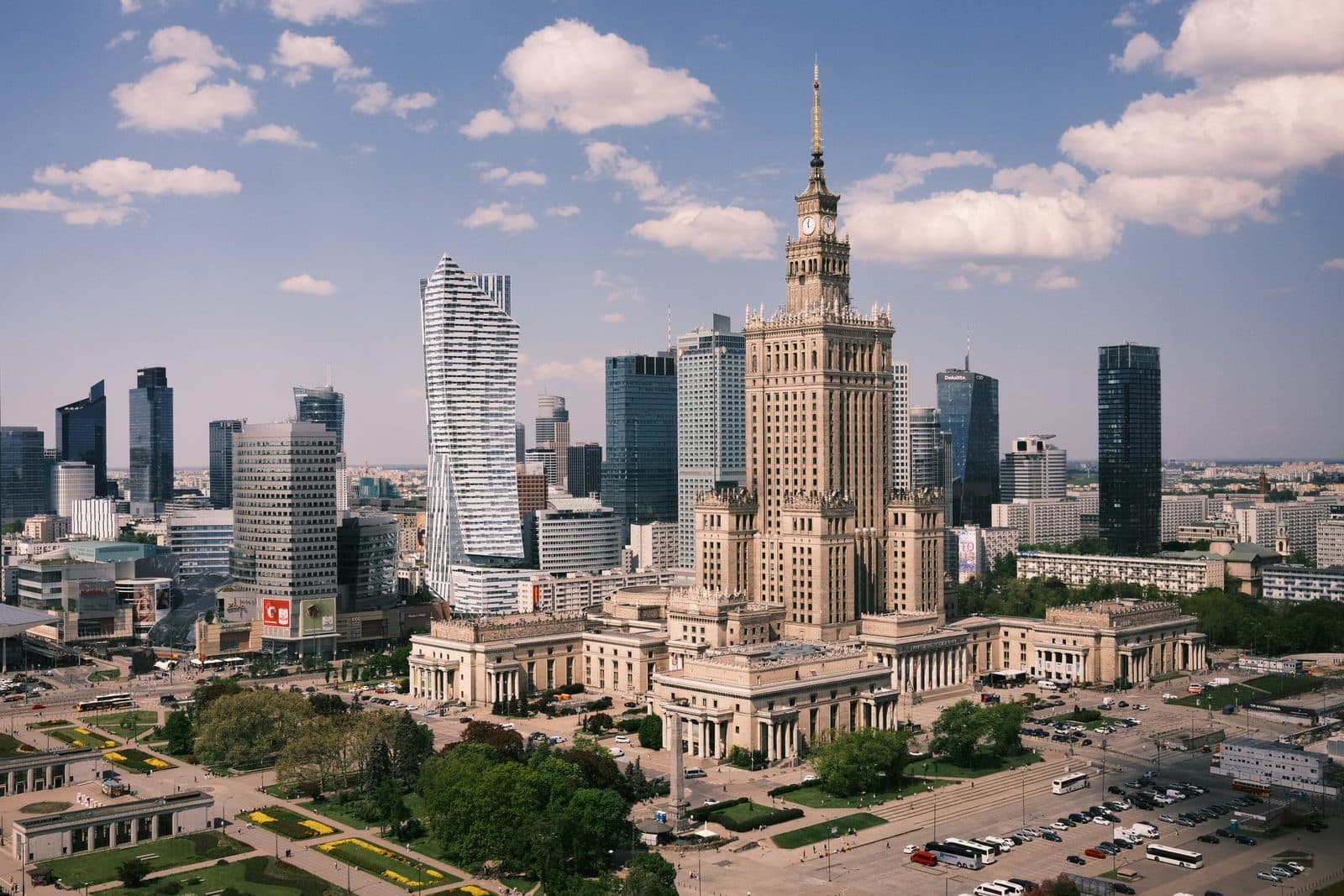 Warsaw skyline
