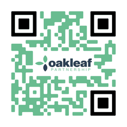 Scan to save Sarah’s contact details