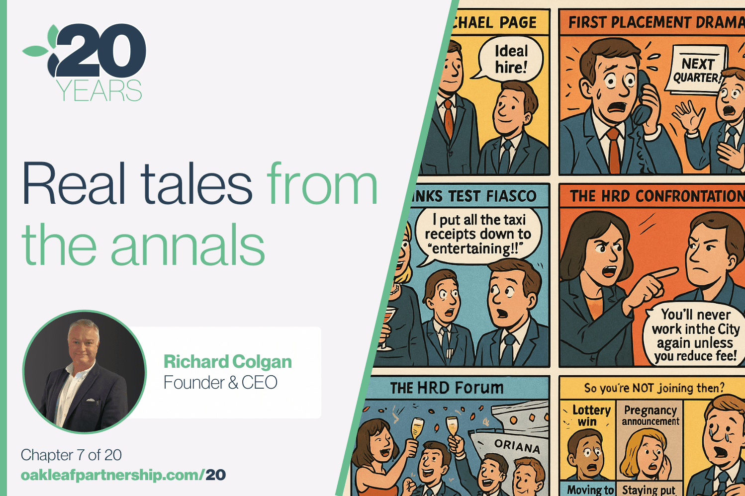 Week 7: Real tales from the annals