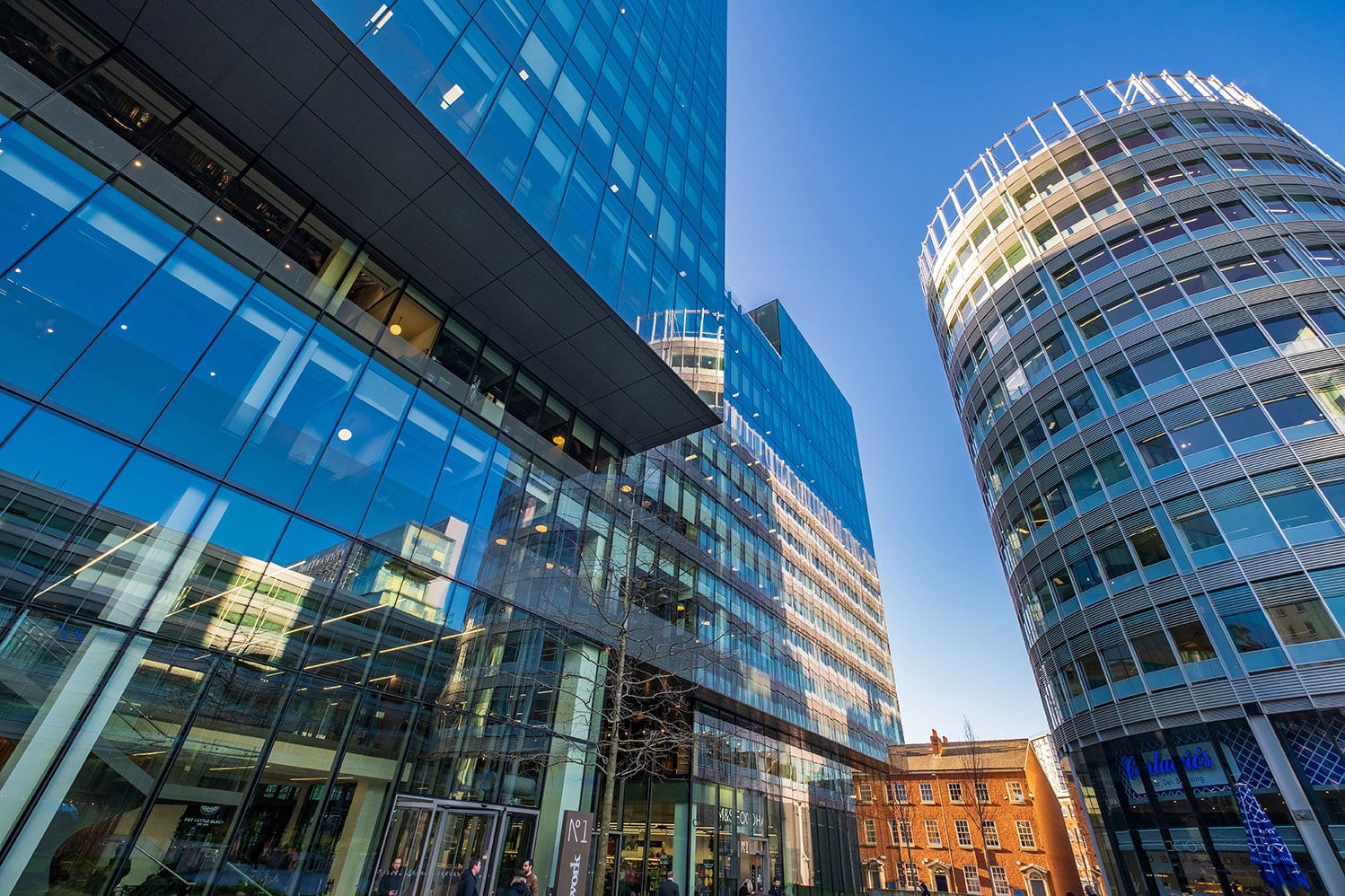 Manchester,,United,Kingdom,-,November,29,,2019:,Street,View,Of